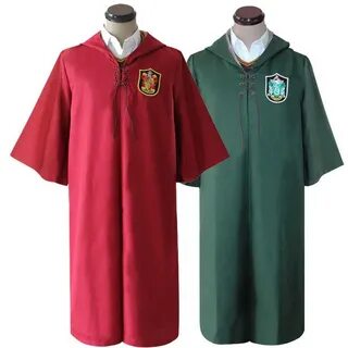 Adults Hogwarts Gryffindor Slytherin Quidditch Uniform Robes