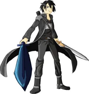 Download A Little Kirito Render I Drew For My Tabletop Sao G
