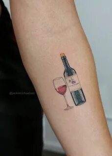 Wine Tattoo InkStyleMag