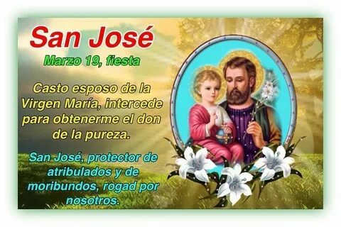 San Jose 19 de Marzo Fiesta San Jose Hombre