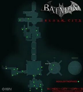 Batman Arkham City Riddler Trophies : Batman: Arkham City - 