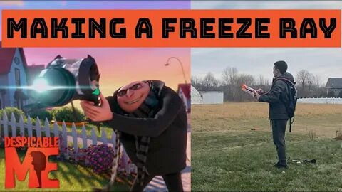 Making A Freeze Ray (Despicable Me) - YouTube