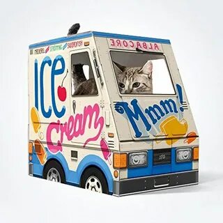OTO Ice Cream Truck for Cats! -- Click image to review more 