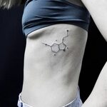 Image result for unique serotonin tattoo Serotonin tattoo, M