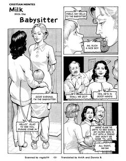 Christian Montes - Milk With The Babysitter- Western Comic