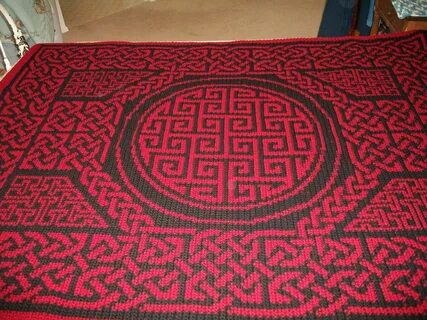 Extreme Graphghaning - Celtic Knots Afghan crochet patterns,