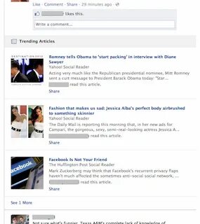 Facebook Begun Rolling Out Trending Articles Inside The News