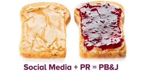 Social Media and PR - Go Together Like Peanut Butter & Jelly