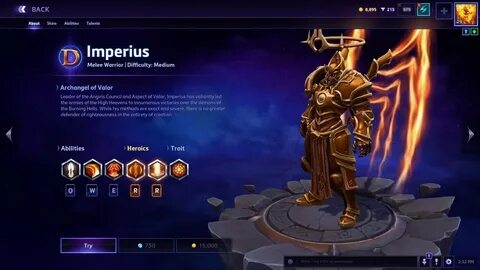 Dexter Corey - Dex Builds - Imperius (HOTS) - YouTube