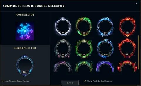 League Of Legends Border Icons : Can you make an icon for th