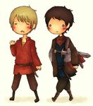 Arthur and Merlin by Cooro-kun on @DeviantArt Merlin, Arthur