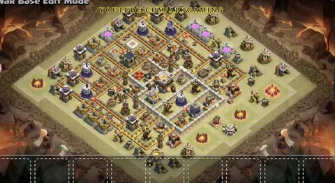 Base Town Hall 11 - BEST TH11 WAR BASE 2018(Layout) NEW TOWN