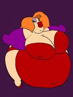 Inflated Jessica Rabbit by megacheese -- Fur Affinity dot ne