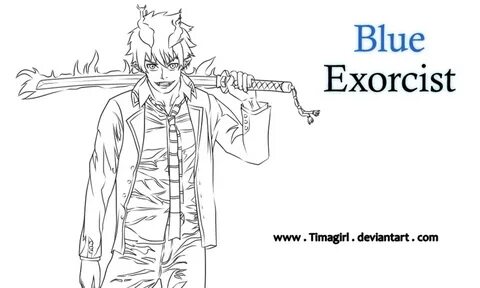 Download Blue Exorcist coloring for free - Designlooter 2020
