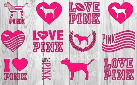 Love Pink Logo Svg - Fabulous Font Mockups