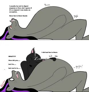 Requested Nomming Vore by Kyuubichowderfan on DeviantArt