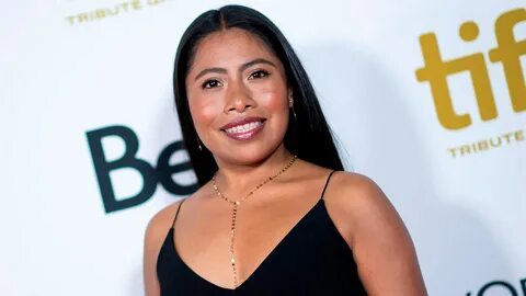 Comparten las primeras imágenes de Yalitza Aparicio filmando