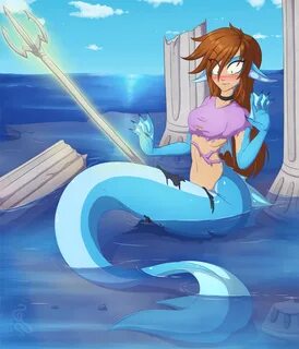 An Enchanting Tail by the Sea by evilkitsune71290 -- Fur Aff