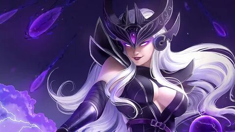 обои Syndra синдра из игры League Of Legends лига легенд By 