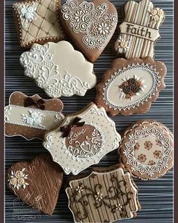 Simple cookie #simple #gingerbread #ginger #brown #icingcook