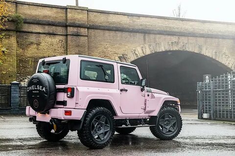 Here’s a $63,000 Military Pink Jeep Wrangler to Put a Smile 