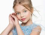 10 years old Russian model Anna Pavaga endorses blue-chip br
