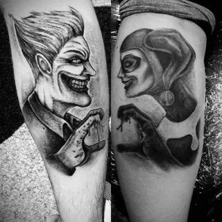 10 Joker And Harley Quinn Tattoos For Any Comic Couple - Tre