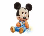 #baby #mickey - Mickey Mouse Baby 1 Transparent PNG Download
