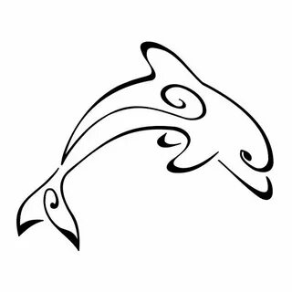Рисунок хной дельфин (27 фото) " Рисунки для срисовки и не т