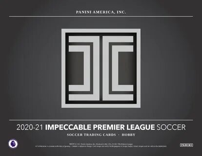 2020-21 Panini Impeccable Soccer Cards Checklist