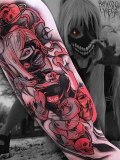 Tattoo by Brando Chiesa #BrandoChiesa #pastelgore #color #an