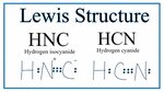 How to Draw the Lewis Dot Structure for HNC: Hydrogen Isocya