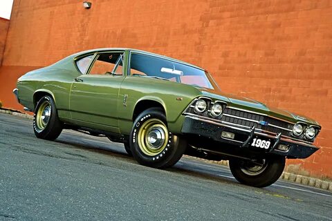 1969 Chevrolet Chevelle 300 Deluxe cars green wallpaper 2040
