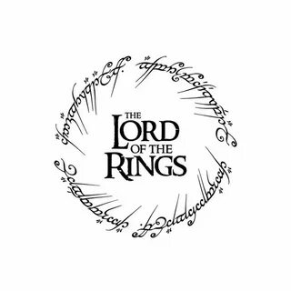 Lord of the Rings Svg LOTR Svg Lord of the Rings Logo Etsy L
