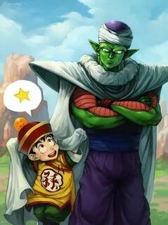 Piccolo Junior and Son Gohan Dragon ball, Dragon ball z, Dra