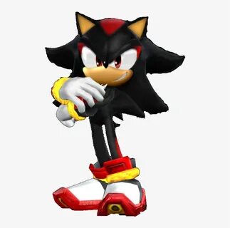 Shadow Smiling - Shadow The Hedgehog Smiling Transparent PNG