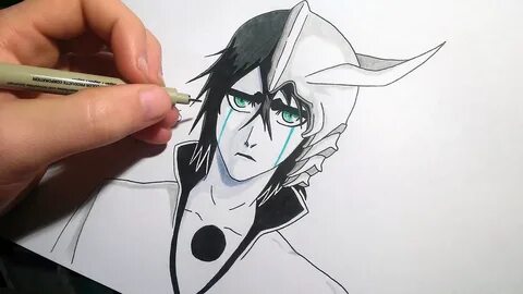 How to draw Ulquiorra speed drawing - YouTube