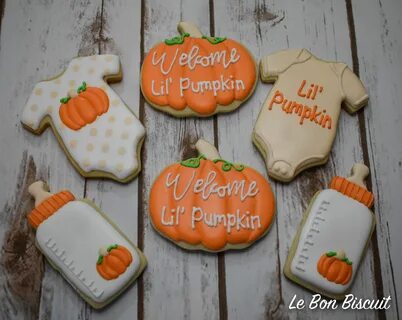 Lil Pumpkin Baby Shower, Pumpkin Baby Shower Cookies Lil pum