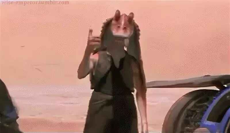 Jar Jar Binks GIF - Jarjarbinks Approves Starwars - Discover