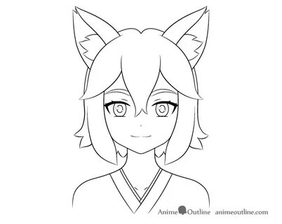 Drawing Female Anime Wolf Ears - Morir Wallpaper