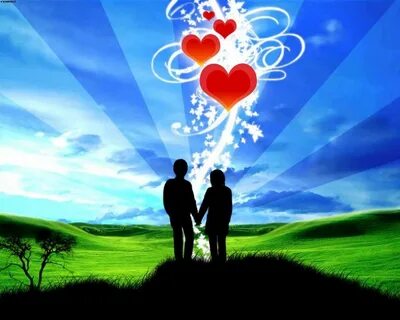 Paisajes Hermosos De Amor Love couple wallpaper, Love images