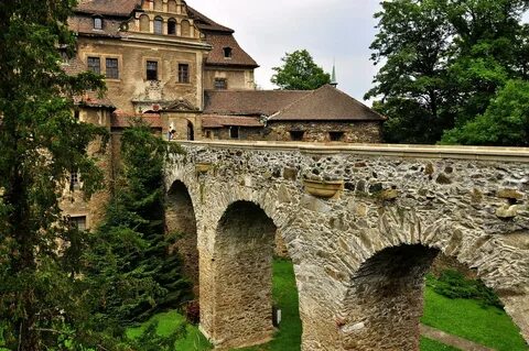 Замок Чоха (Czocha Castle), Нижнесилезское воеводство, Польш