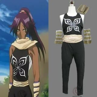 1th Yoruichi Shihoin Cosplay Costume From Bleach Anime cospl