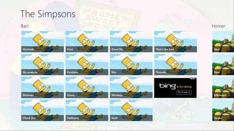 The Simpsons Soundboard for Windows 10 free download