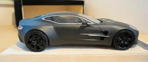 Tecnomodel - 1/18 scale - Aston Martin One-77, matte black -