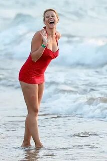 JODIE SWEETIN in Swimsuit on the Beach in Hawaii 12/31/2017 