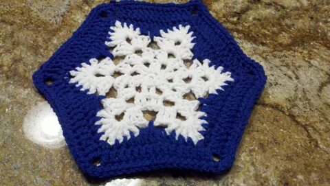 Snowflake granny square - possible January 2013 Project Croc