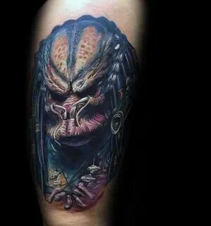 50 Predator Tattoo Designs For Men - Sci-Fi Ink Ideas