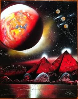 Pin by Patricia Lemons on My Art from Outer Space Spray pain