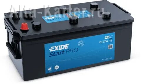 Аккумулятор Exide StartPRO. Артикул EG2254 - купить в Старом